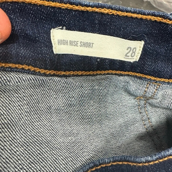 Harper High Rise Jean Shorts - Picture 5 of 9